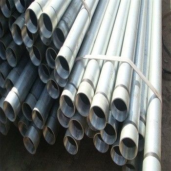 Riduzione di tubi galvanizzati idraulici per 2 1/4 4 mm di spessore di sezione forma rotonda costruzione di tubi in acciaio galvanizzato