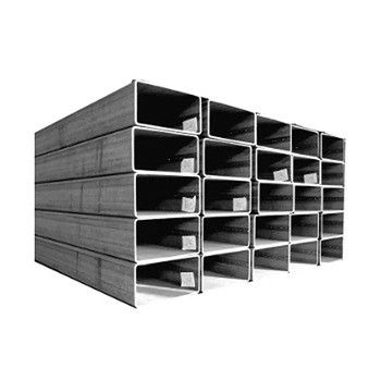 Tubo di acciaio RHS galvanizzato da 6 pollici per recinzione 80A 43 mm 10 ft, con o senza olio, leggermente olio