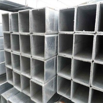 Tubi di acciaio galvanizzato rettangolare di 20x40 Tubi di acciaio galvanizzato quadrato 85*85mm 14 Gauge 50 x 50 Tubi di acciaio galvanizzato quadrato