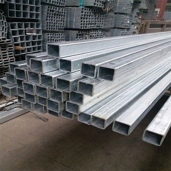 Tubi di acciaio galvanizzato rettangolare di 20x40 Tubi di acciaio galvanizzato quadrato 85*85mm 14 Gauge 50 x 50 Tubi di acciaio galvanizzato quadrato