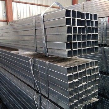 Tubi di acciaio galvanizzato rettangolare di 20x40 Tubi di acciaio galvanizzato quadrato 85*85mm 14 Gauge 50 x 50 Tubi di acciaio galvanizzato quadrato