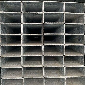 Tubi di acciaio galvanizzato rettangolare di 20x40 Tubi di acciaio galvanizzato quadrato 85*85mm 14 Gauge 50 x 50 Tubi di acciaio galvanizzato quadrato
