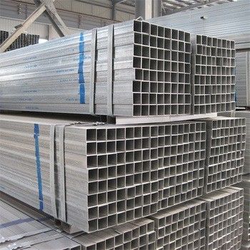 Tubo di acciaio galvanizzato rettangolare di 20 x 40 mm con spessore 1,5-4 mm e certificato API
