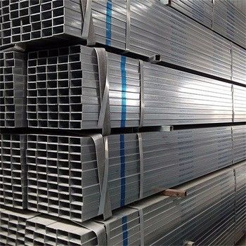 Tubo di acciaio galvanizzato rettangolare di 20 x 40 mm con spessore 1,5-4 mm e certificato API