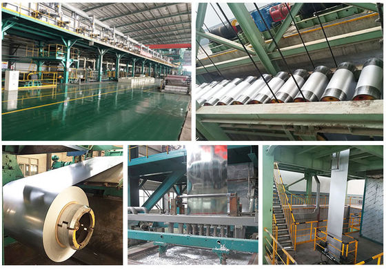 HRB 80 HRB 90 bobina galvanizzata acciaio Gi bobina con rivestimento di zinco 30-275 g/m2 e Spangle grande medio piccolo zero