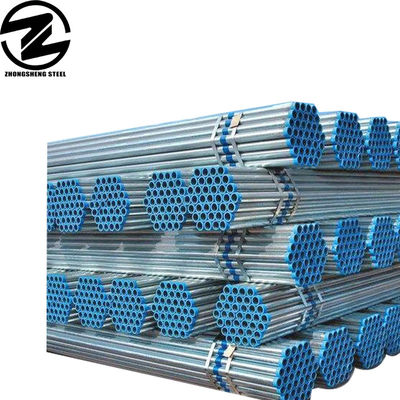 32 mm 6m tubo cavo pre-galvanizzato tubo galvanizzato ferro GI acciaio tubo galvanizzato 60 mm con tolleranza ± 1% e lunghezza 1-12m