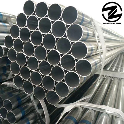 Valin Supply Hot Galvanized Steel Round Pipe con tipo di spangolo regolare basato sulla tecnica di laminatura a freddo