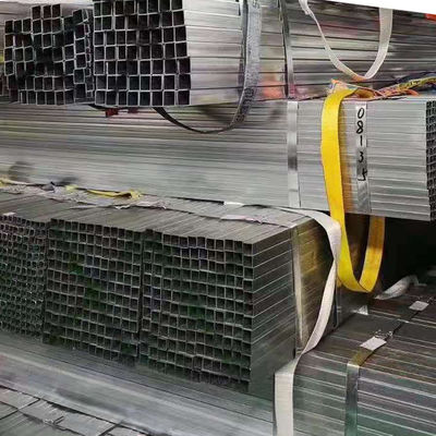 Tubo quadrato galvanizzato di dimensione 14x2 pollici leggermente oliato con certificato JIS oliato o non oliato
