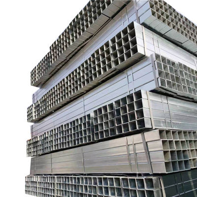 Tubo quadrato galvanizzato di dimensione 14x2 pollici leggermente oliato con certificato JIS oliato o non oliato
