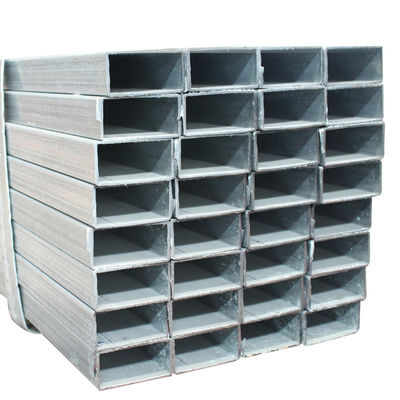 Tubo quadrato galvanizzato di dimensione 14x2 pollici leggermente oliato con certificato JIS oliato o non oliato