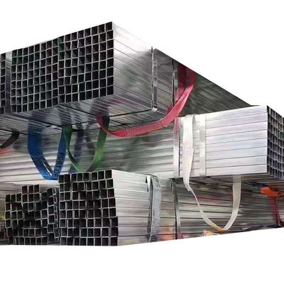 Servizio di lavorazione del foraggio di tubi di acciaio quadrati galvanizzati 2.5x2.5 con opzione di olio