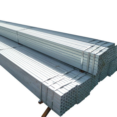Tubo quadrato galvanizzato di dimensione 14x2 pollici leggermente oliato con certificato JIS oliato o non oliato