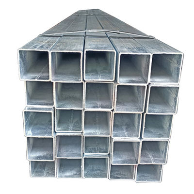 Servizio di lavorazione del foraggio di tubi di acciaio quadrati galvanizzati 2.5x2.5 con opzione di olio