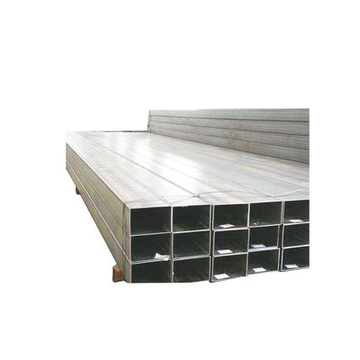 50 x 50 tubi di acciaio galvanizzato quadrati 100 x 100 x 4 mm ASTM BS GI fatturazione in peso effettivo
