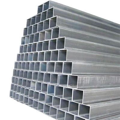 Servizio di lavorazione del foraggio di tubi di acciaio quadrati galvanizzati 2.5x2.5 con opzione di olio
