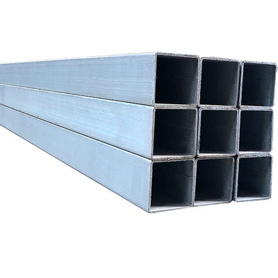 Servizio di lavorazione del foraggio di tubi di acciaio quadrati galvanizzati 2.5x2.5 con opzione di olio