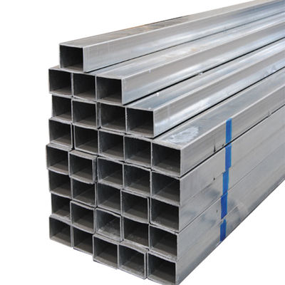 Servizio di lavorazione del foraggio di tubi di acciaio quadrati galvanizzati 2.5x2.5 con opzione di olio