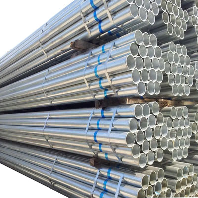 PVOC certificato tubo di acciaio galvanizzato da 0,6-10 mm per impalcature e serre 114 mm di diametro 16 gauge 32 mm di spessore