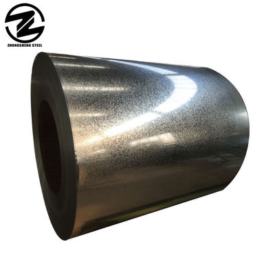 Rivestimento di zinco 30-600g/m2 CGCC Acciaio al carbonio a caldo grande fiore 28 calibro 26 calibro bobina di acciaio galvanizzato per rivestimento Z10-Z29