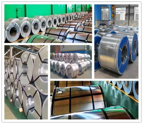 Peso della bobina 3-8 tonnellate Durezza medio dura 22 calibro grande fiore CGCC bobina di acciaio galvanizzato a caldo
