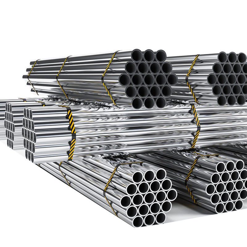 Astm Ss 201 304 316 316L 321 410 420 430 Tubi in acciaio inossidabile saldatura inossidabile per forme rotonde quadrate e rettangolari da 1 a 12 m