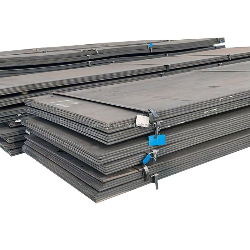 A36 HRC Sheet St37 MS Plate 1.5-4.0 Spessore 9 pollici 4.5mm Q195b Q345 S235j2 Q355 Q355b Placca di acciaio laminato a caldo/mild/carbonio