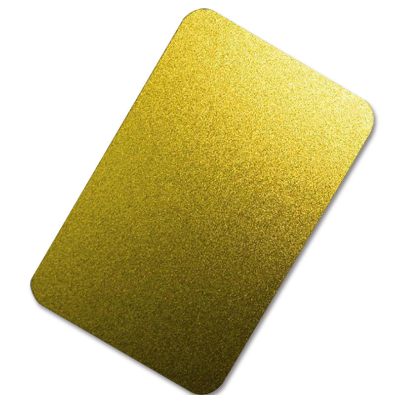 LH 430 304 304L 310S SS foglio specchio oro 4x8 foglio di acciaio con finitura superficiale 2B e grado di acciaio LH