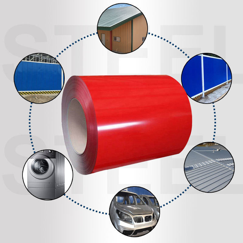 Larghezza 100-1250 mm Dx51d bobina/foglio di acciaio galvanizzato Ppgi pre-stampato con tolleranza ± 1% o come richiesto dal cliente
