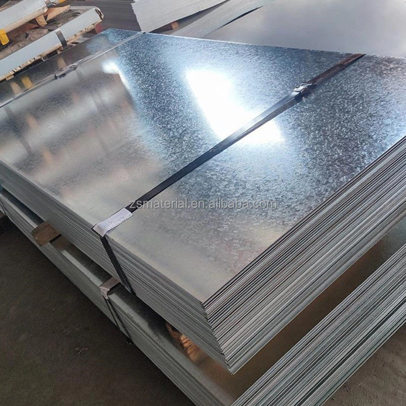 I principali produttori vendono lamiere di acciaio galvanizzato da Z10 a Z275 con lunghezza e colore personalizzabili bobina rivestita di zinco / SGCC / DX51D
