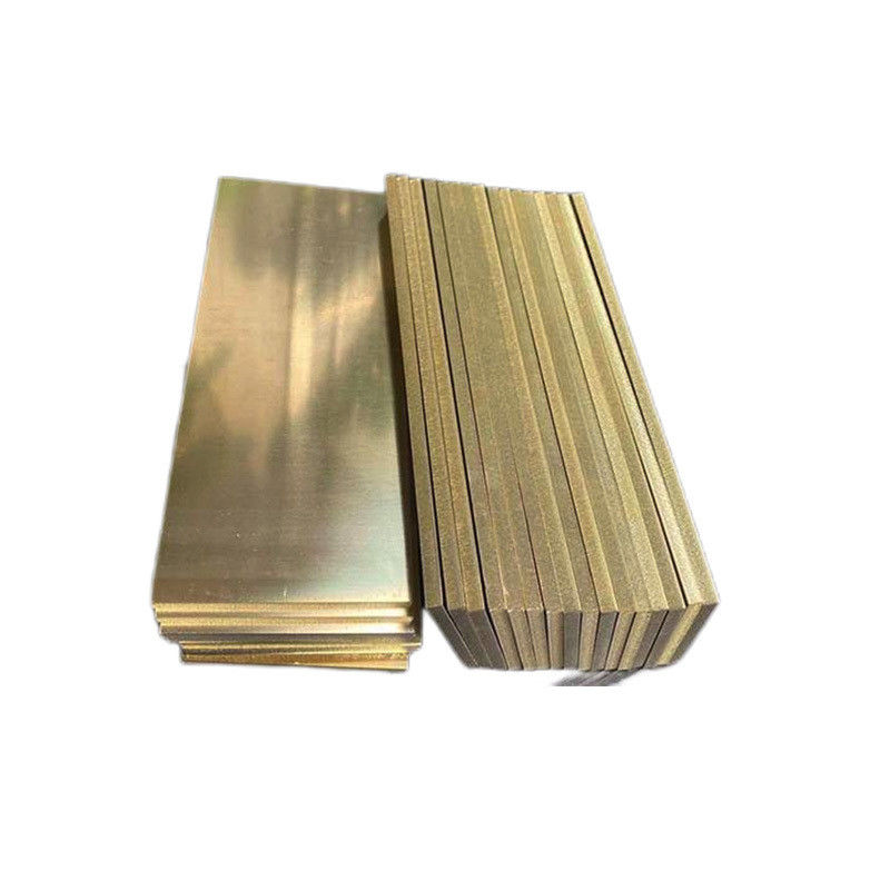 Piastra di rame in ottone non legato / bobina / striscia Spessore di rame 99,99% Dimensione personalizzata 1mm-20mm Taglio in bronzo con materiale