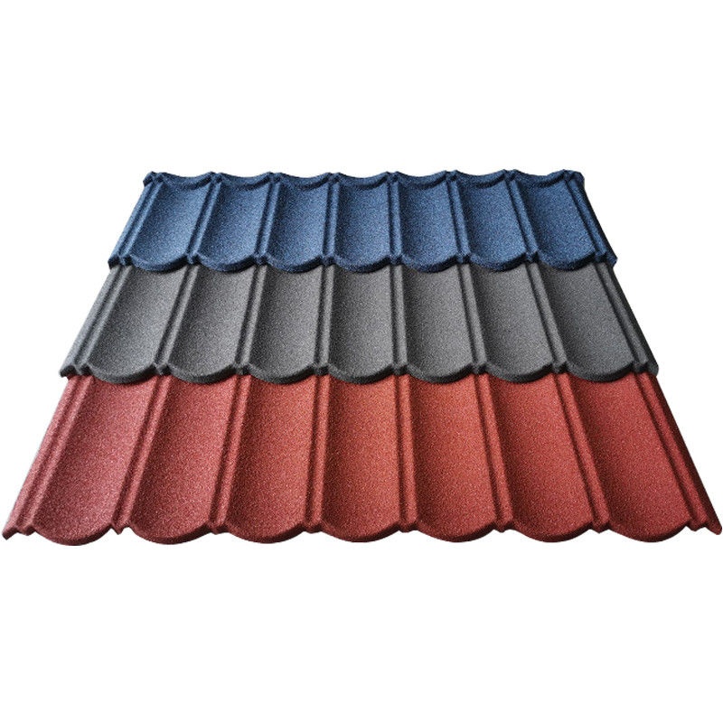 Case moderne e tradizionali Ecosostenibili Piastrelle colorate resistenti alle intemperie con acciaio aluminico e zinco