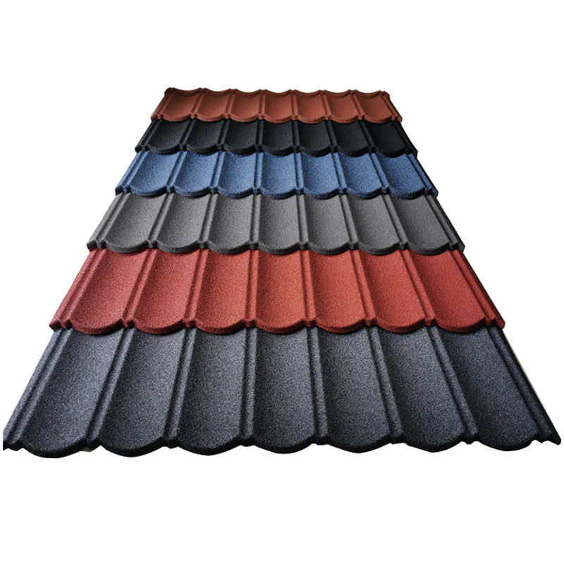 Moderno Design Hotel Pietra Rivestito Metallico Piastrelle di tetto Piastre per tipi di asfalto