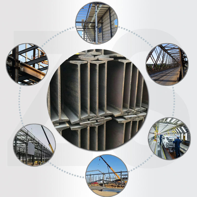 Q235/Q345/ST37-2/ST52/Q420/Q460/S235JR/S275JR/S355JR H Fascia 150x150x7.0x10 mm Dimensione Peso per metro per stampaggio a caldo