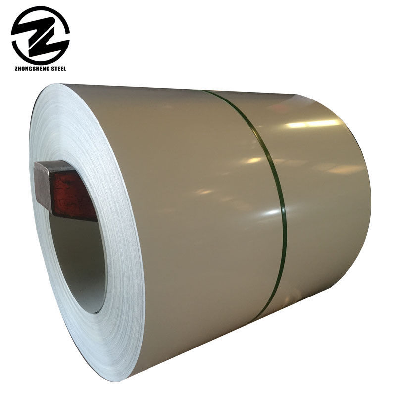 Personalizzabile 0,4 mm Rivestito di colore bianco ral 9016 Preverniciato bobine galvanizzate De Acero ppgi ppgl bobina in acciaio entro 7 giorni