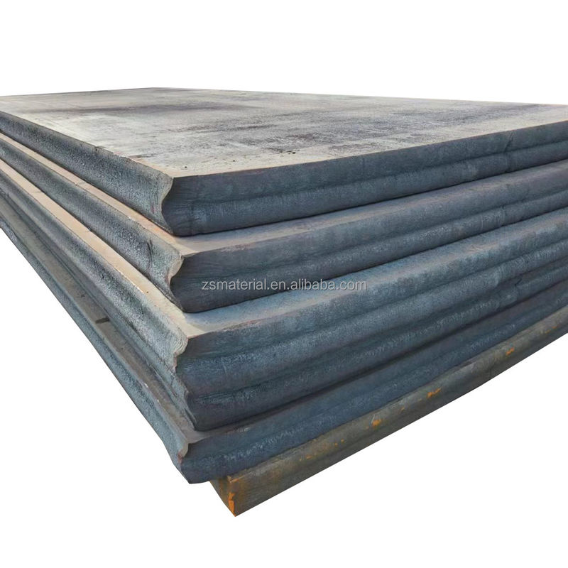 ASTM A36 ASTM A572 Gr.50 Tolleranza per piastre di acciaio con rivestimento ± 1% Piastre di acciaio nere laminate a caldo con rivestimento e tolleranza ± 1%