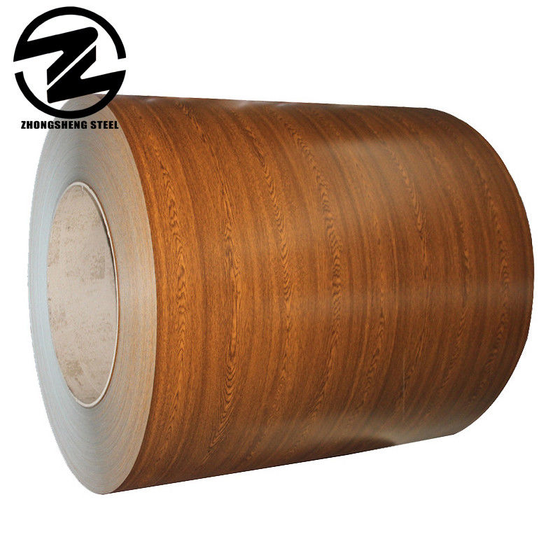 15/5 Microns Garanzia Vernice Rivestimento di colore marrone cioccolato colore 0,47 * 914 mm Dimensione Preverniciato PPGI bobina di acciaio per spessore 0,12-1 mm