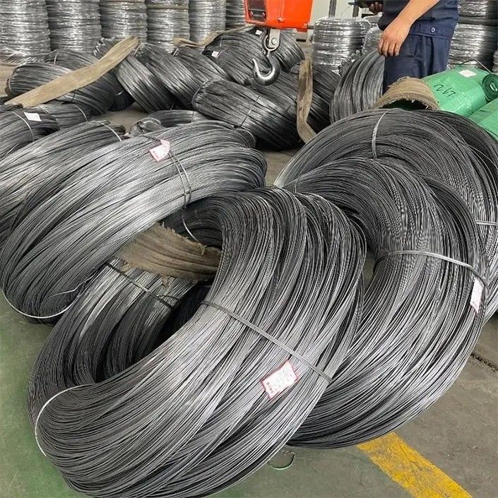Non legato SAE 1008 Carbon Steel Wire Rod 5.5mm 6.5mm per il processo di lavorazione delle unghie Servizio di saldatura