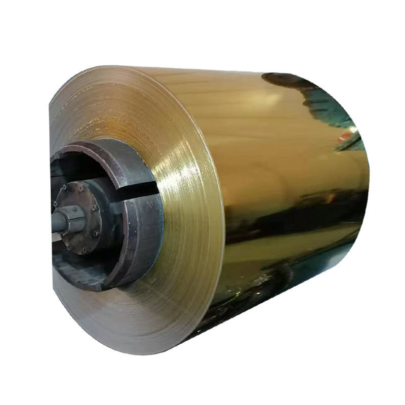 resistenza Piastra d'acciaio rivestita Gi Ppgi Ppgl Galvanizzata bobina d'acciaio con modello di grano di legno Z30-Z40