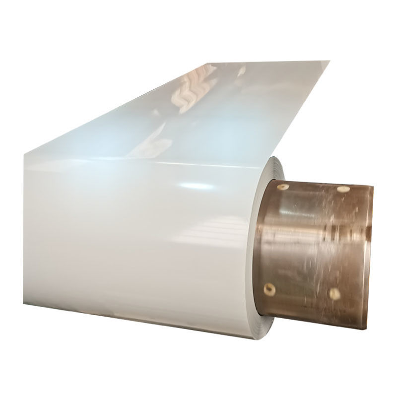 0.5mm bobine PPGI Fornire direttamente bianco colore bobina d'acciaio preverniciato per la realizzazione di lavagne RAL Tolleranza verde ± 1%