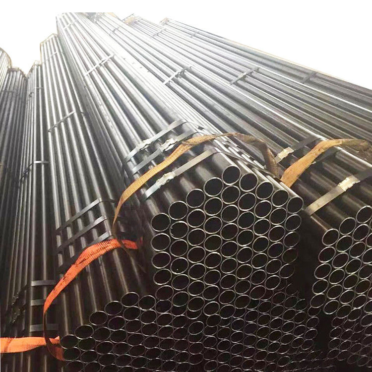 Tubo di acciaio al carbonio a spirale non legato ASTM A53 Q235 ERW Tubo saldato rotondo nero a quadrato e rettangolare