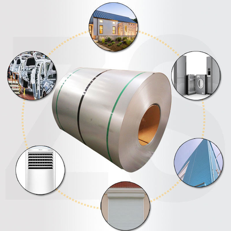 ASTM Standard Prime Full Hard G550 Aluminium Zinc Steel Coil Galvalume Steel Coil AZ150 GL Tolleranza delle bobine ±1% ±1% ±1% ±1%