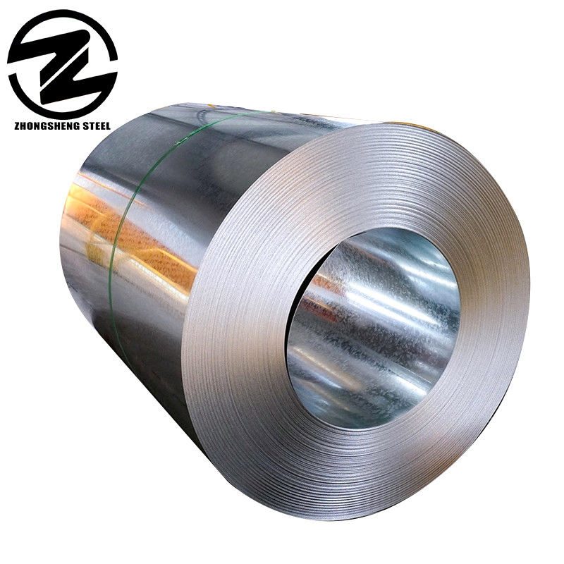 SECC Electro Galvanized Rolls 0.35mm Galvanized Steel Coil Welding Processing Service JIS G3302 Standard Dimensioni personalizzate