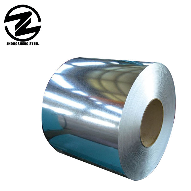 Rivestimento Z181-Z275 E peso della bobina 3-5 tonnellate Spangolo regolare ferro elettro galvanizzato lamiera di acciaio in bobina lamiera di acciaio bobina