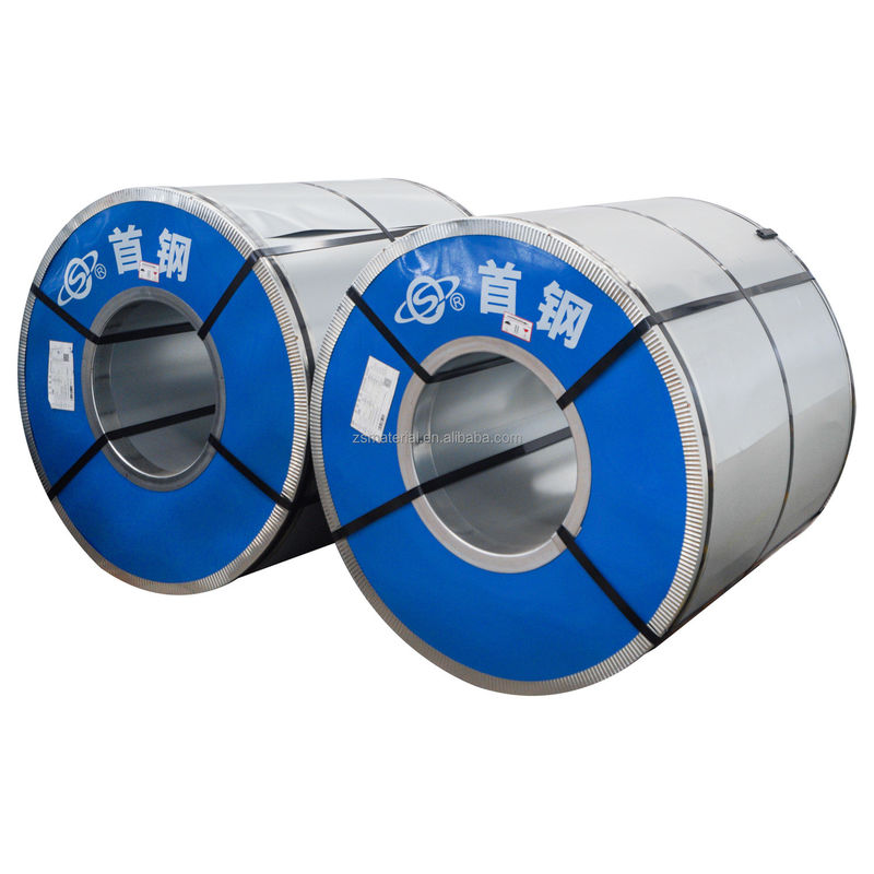 Coil di acciaio laminato a freddo rifilato nero SAE 1008 Grado 0,5 mm Spessore con servizio di foratura e tecnologia di laminazione a freddo