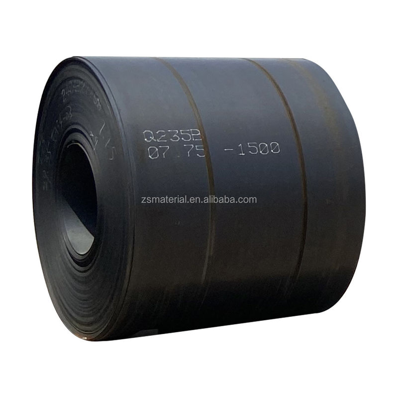 Coil di acciaio rifinito al carbonio nero laminato a caldo AISI 1030 con superficie nera di olio e certificato ISO9001