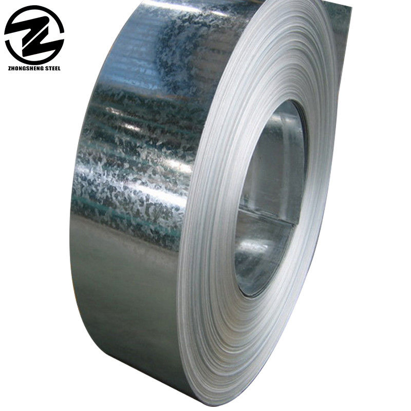 0.8mm Mill Exporting Prime Cold SGCC Hot Dip Galvanized Steel Strip with Coil Type Structural Skin Pass Sì Adatto