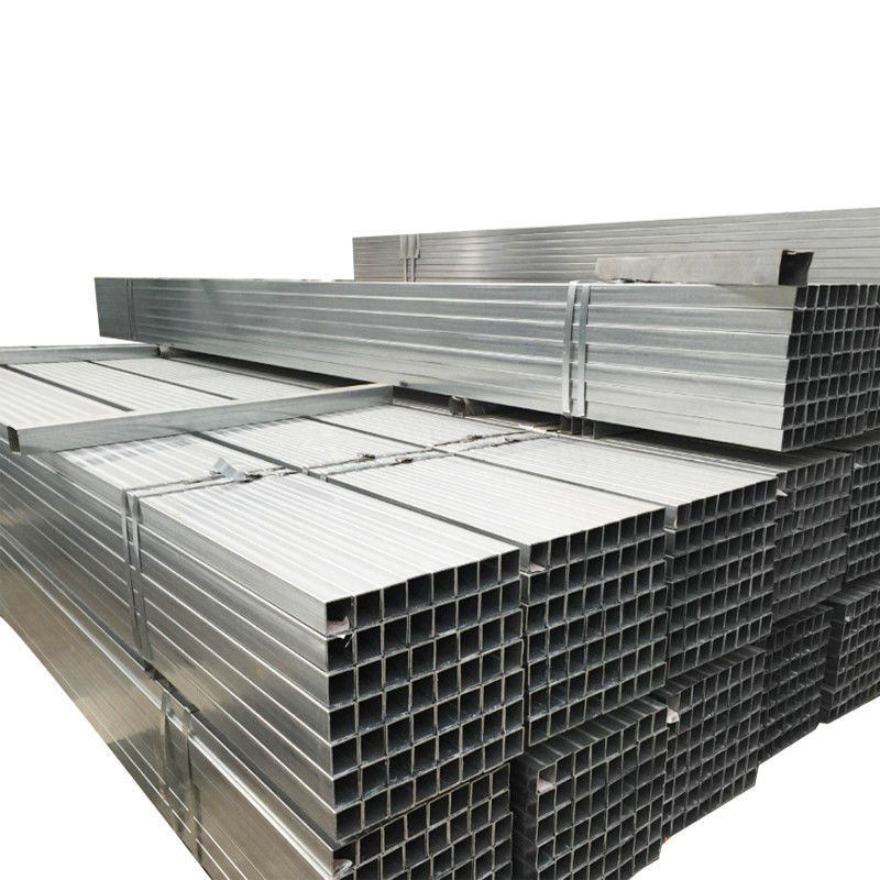 Servizio di lavorazione del decollaggio di tubi quadrati galvanizzati resistenti per costruzioni e applicazioni industriali non legate