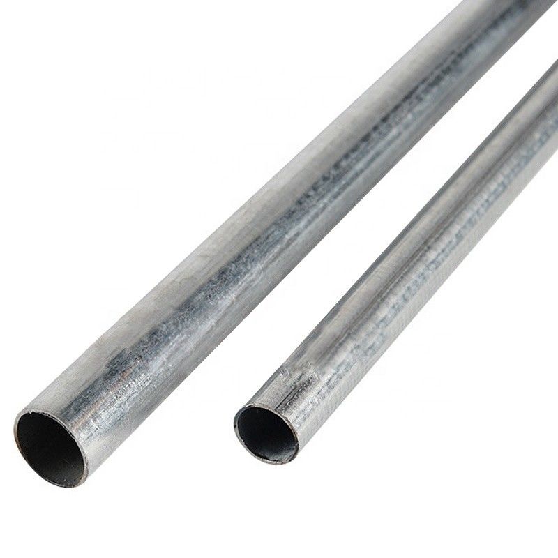 Fratello BS 40mm di diametro tubi di acciaio rotondi galvanizzati a caldo CRC tubi strutturali 6m lunghezza ERW tecnologia laminata a caldo
